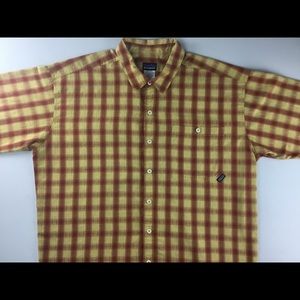 Patagonia XL Organic Cotton Striped Fjord